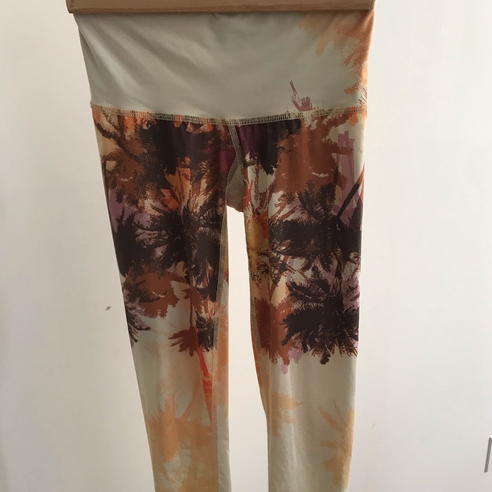 Teeki Palm Trees Hotpant Leggings XS